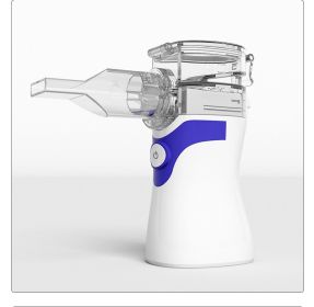 Atomizer Home Portable Handheld Ultrasonic Micro-net Child Adult Compressed Atomizing Humidifier (Option: Blue white-USB)