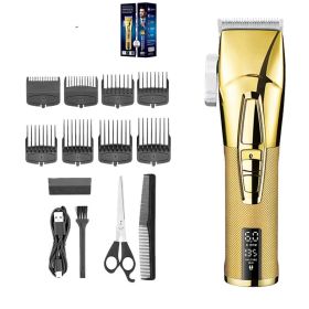 7000RPM Electric Hair Clippers Extremely Fine Hair Cutting Machine (Option: KM5096-USB)